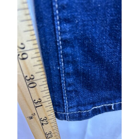 Levi’s 529 Curvy Bootcut Jeans Women’s Size 27 Blue Mid Rise Stretch Denim Pants - Picture 7 of 12